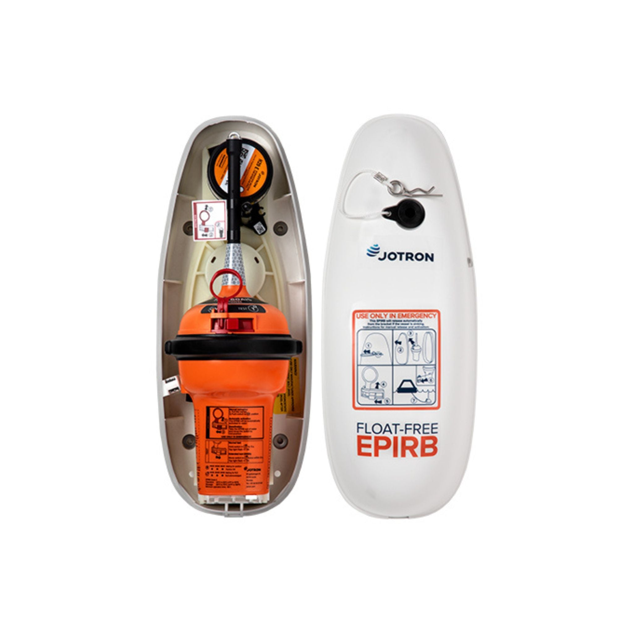 Buy the Jotron Tron 60AIS with float free bracket EPIRB online at Integrated Marine