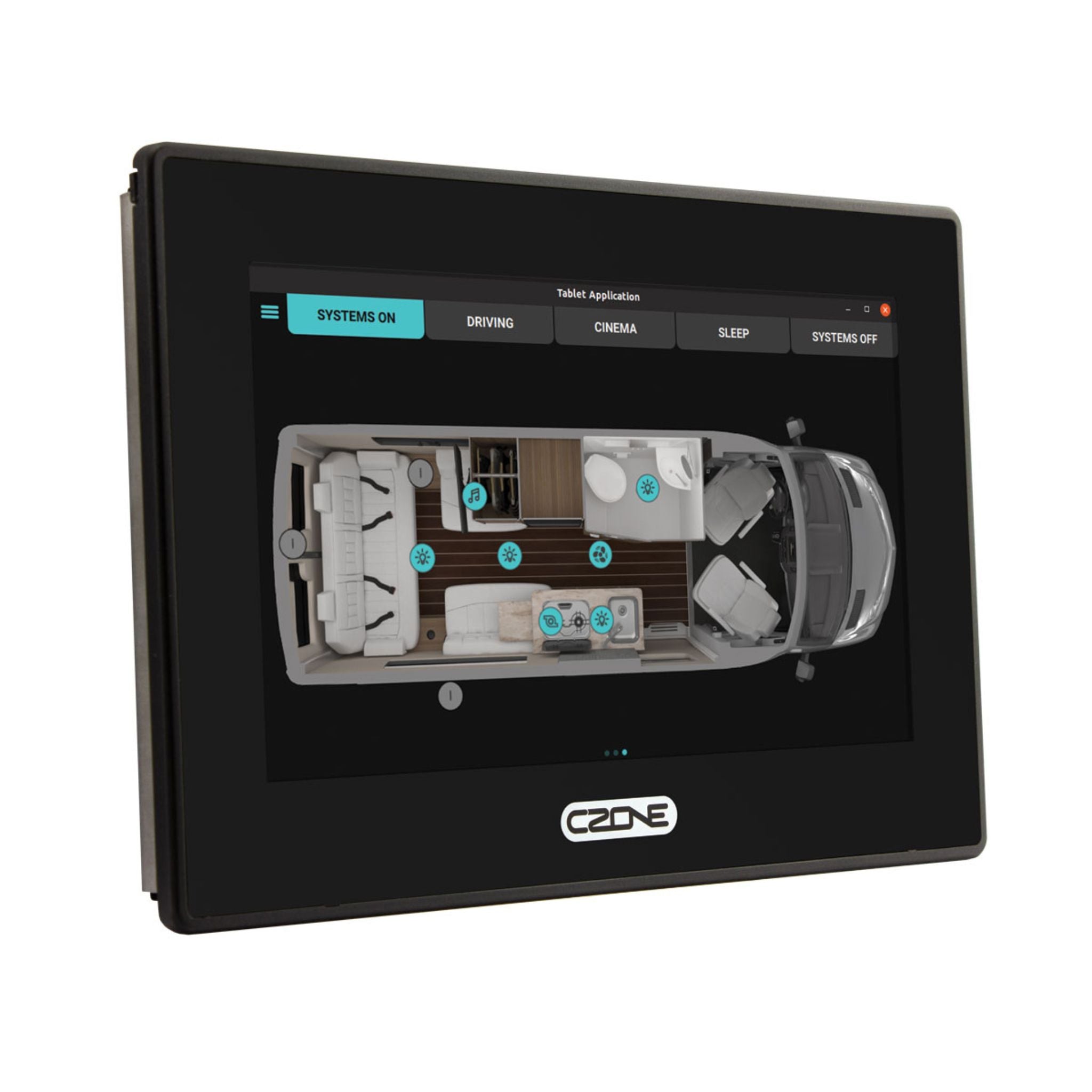 Buy the Czone Touch 7-7 Inch Touchscreen with Built-in WiFi Kit online at Integrated Marine