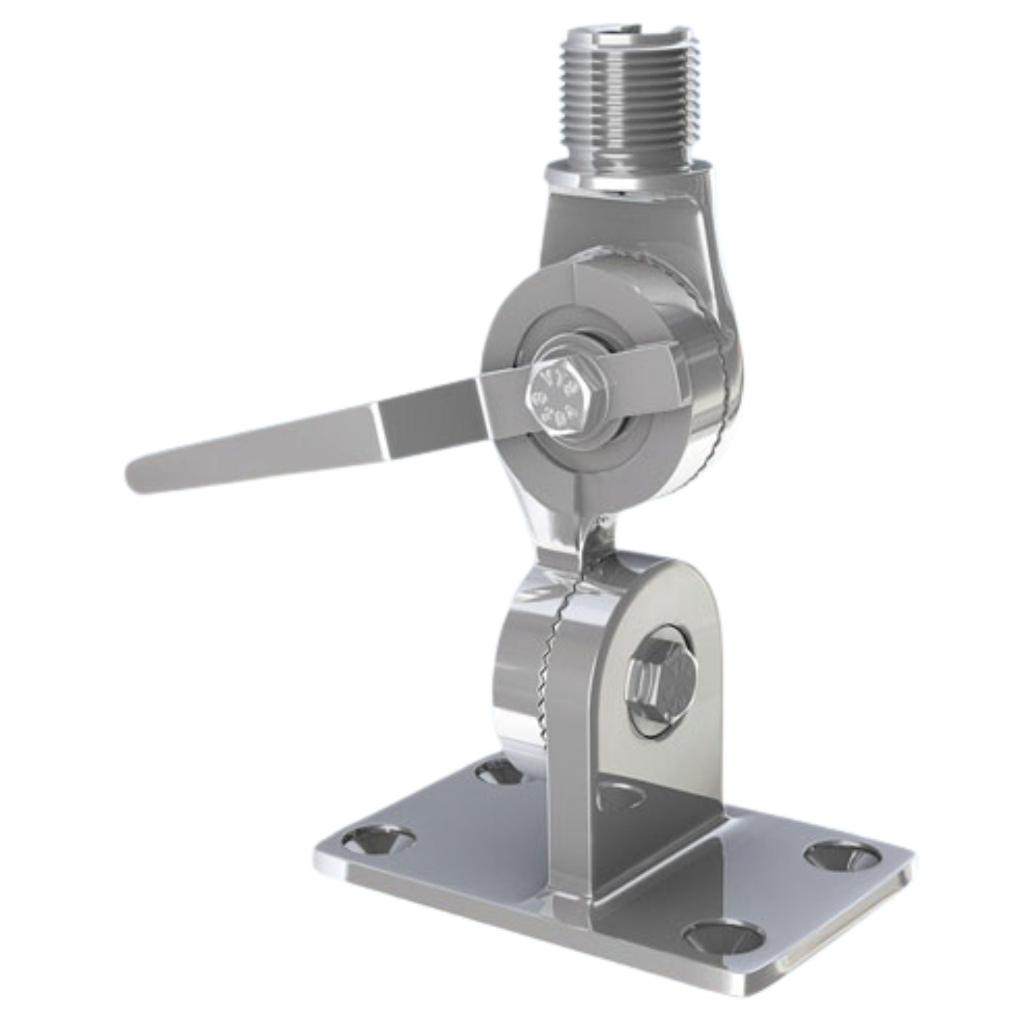 Buy the Shakespeare HD Heavy Duty Antenna Ratchet Mount - 4187 online at Integrated Marine