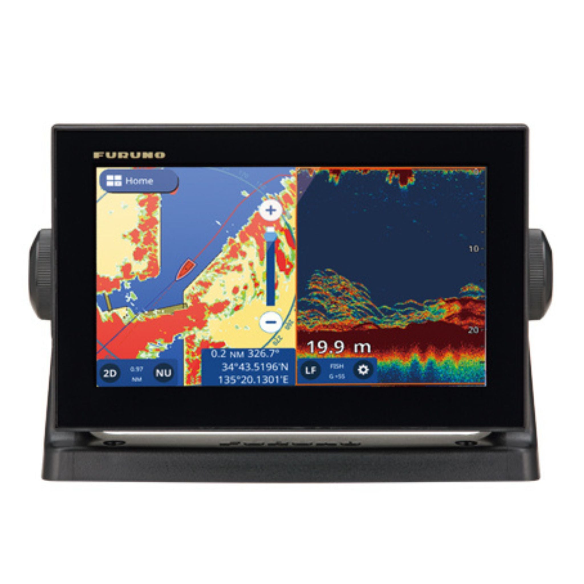 Buy the Furuno GP-197IF 9" Inch Colour GPS Chart Plotter / Fish Finder (300W/600W/1kW) without transducer online at Integrated Marine