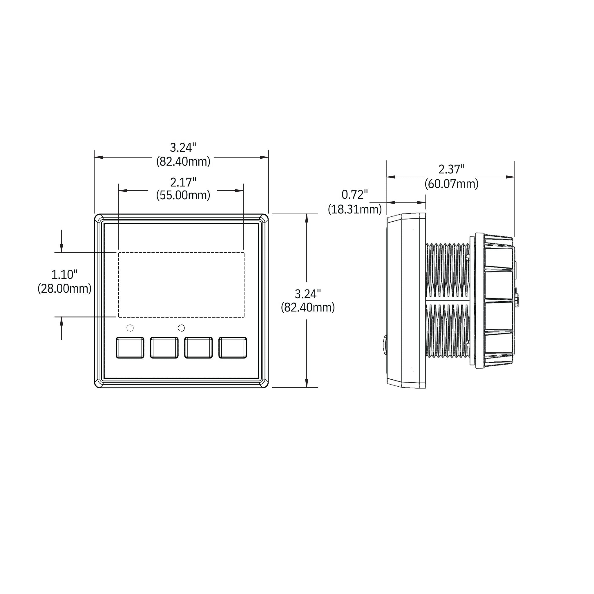 Buy the Blue Sea Systems M2 Vessel Systems Monitor online at Integrated Marine