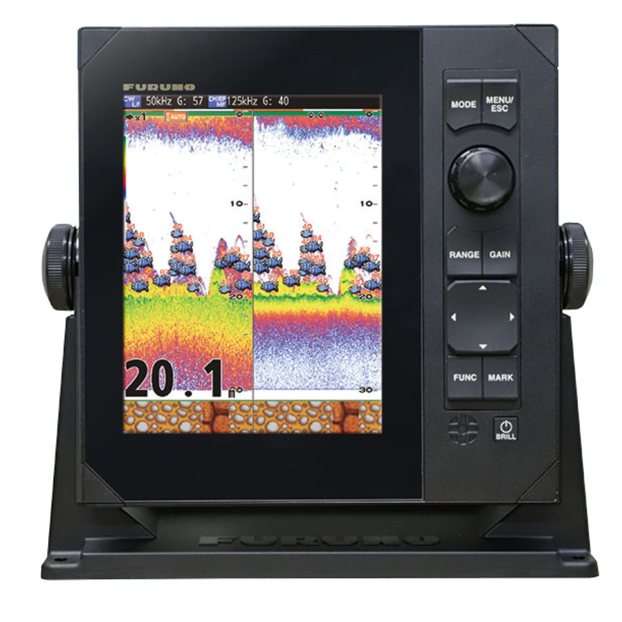 Buy the Furuno 8.4" Dual Freq Pulse & Single Channel CHIRP Digital Sounder (FCV-800) online at Integrated Marine