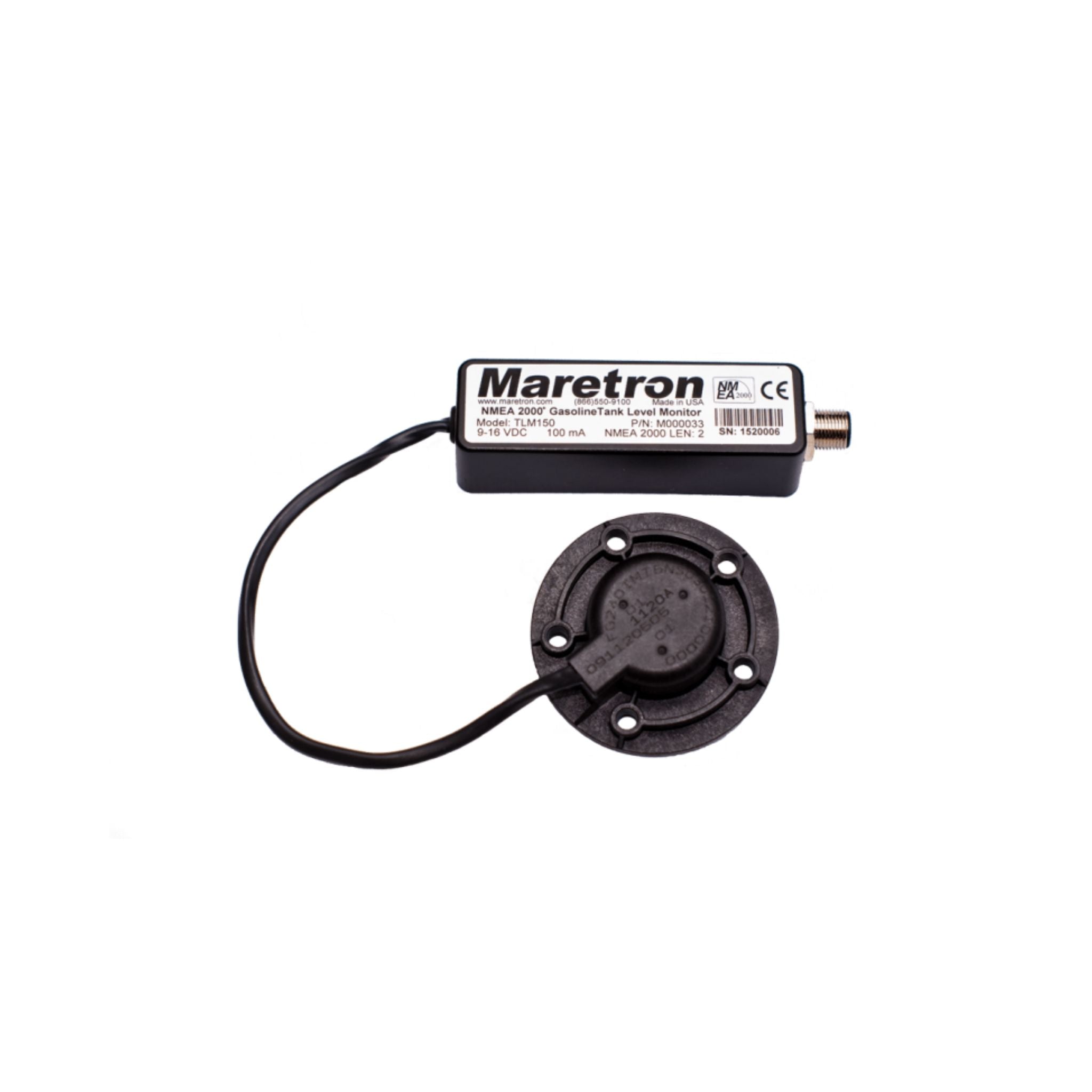 Buy the Mareton Petrol / Gasoline Tank Level Monitor TLM150 - 24" Depth Tanks online at Integrated Marine