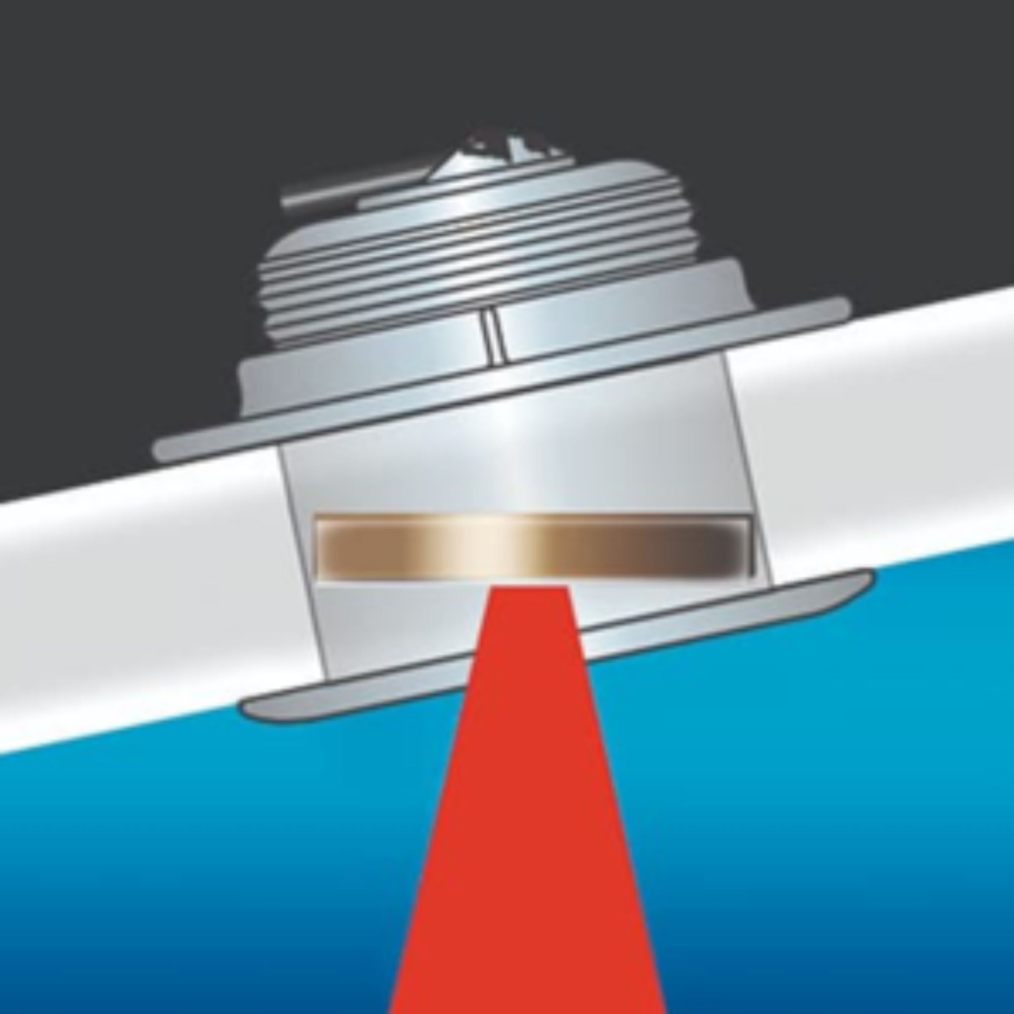 Buy the Airmar SS175HW Wide-beam Chirp-ready Tilted Element Thru-hull Transducer online at Integrated Marine