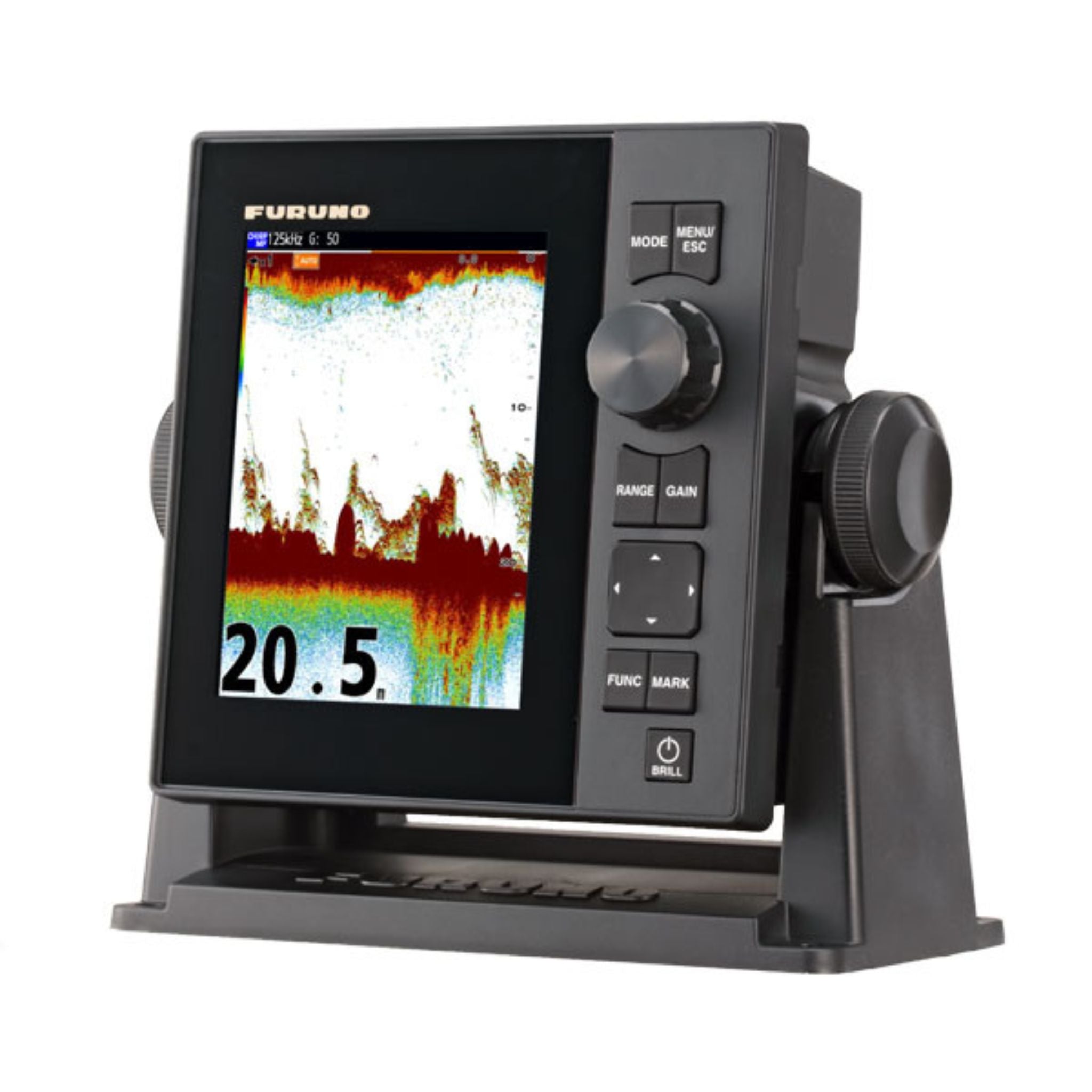 Buy the Furuno FCV-600 5.7" Dual Freq Pulse & Single Channel CHIRP Digital Sounder online at Integrated Marine