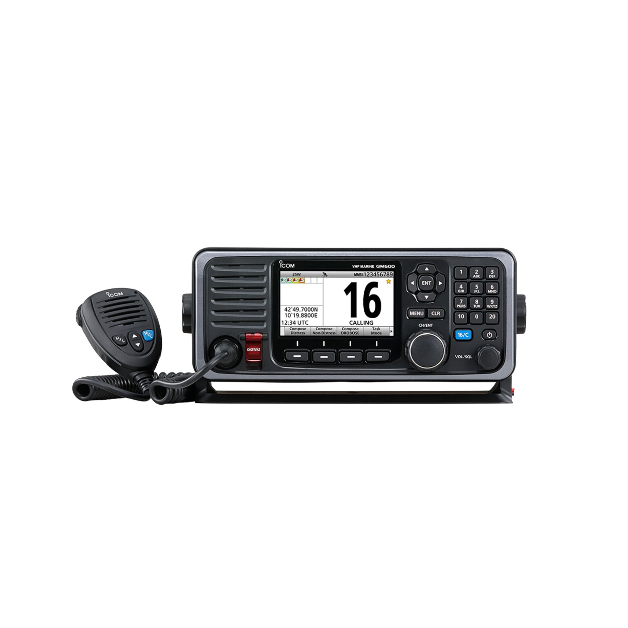 Buy the Icom GM-600 GMDSS VHF Marine Transceiver with Class A DSC online at Integrated Marine