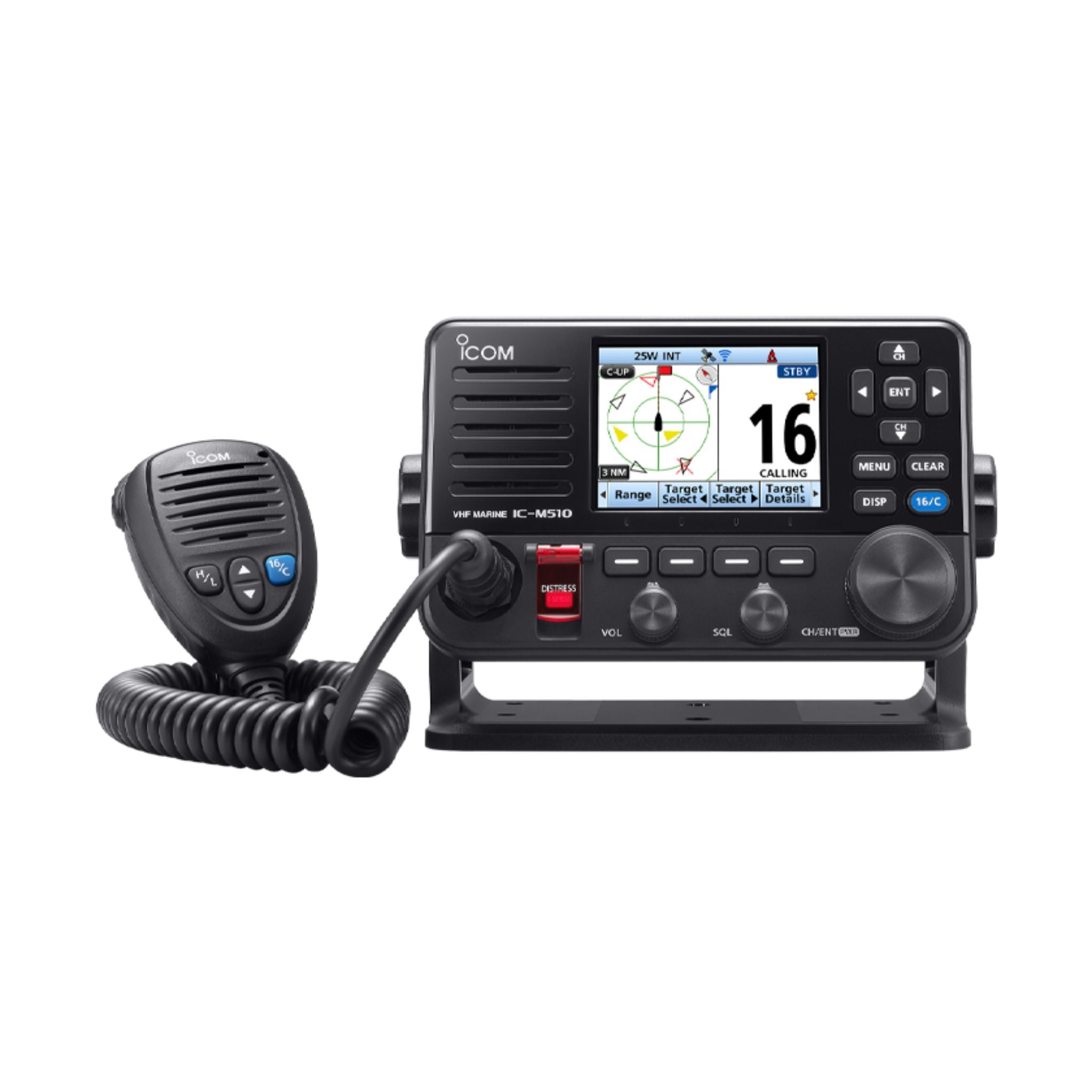 Buy the iCom IC-M510E AIS VHF Marine Transceiver online at Integrated Marine