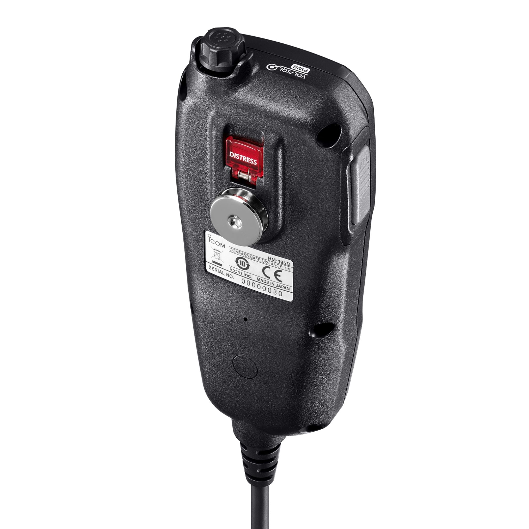 Buy the Icom Handheld Command Mic (HM-195GB & HM-195GW) online at Integrated Marine