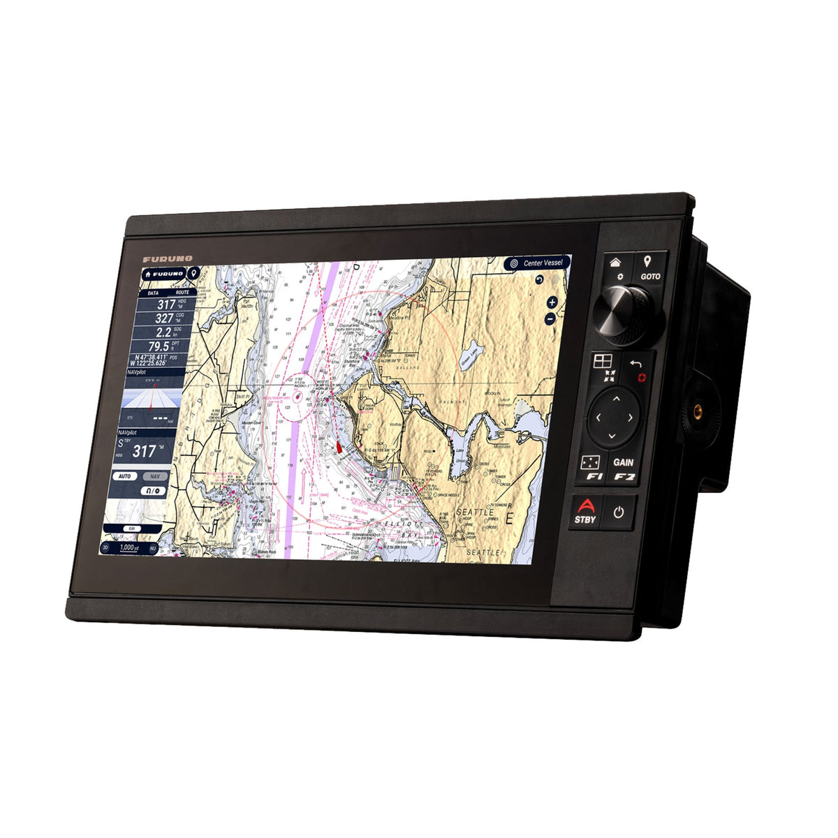 Furuno TZtouchXL 13 inch TZT13X Chart Plotter / Fish Finder