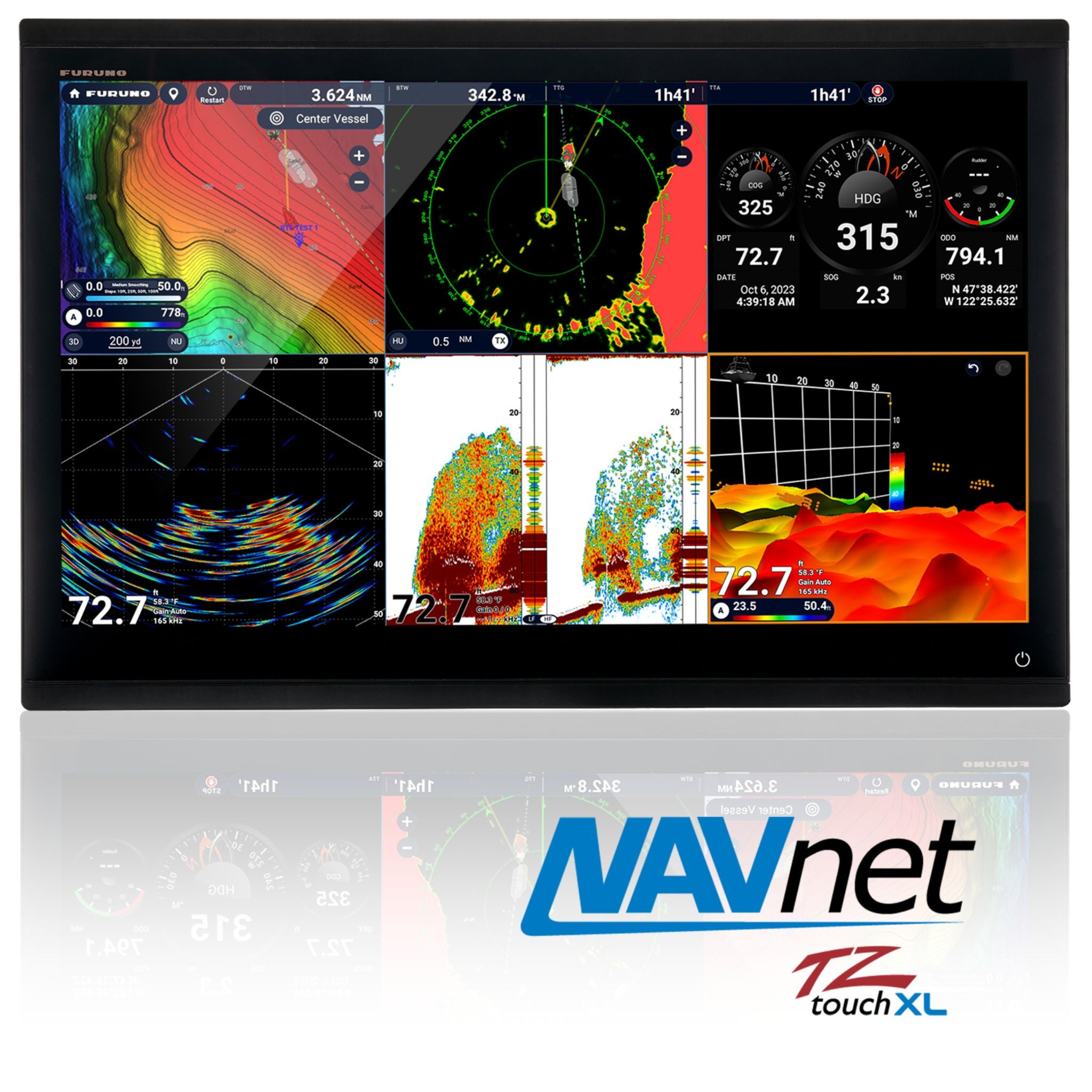 Buy the NEW Furuno NavNet TZtouchXL TZT24X 24 inch ON SALE online at Integrated Marine