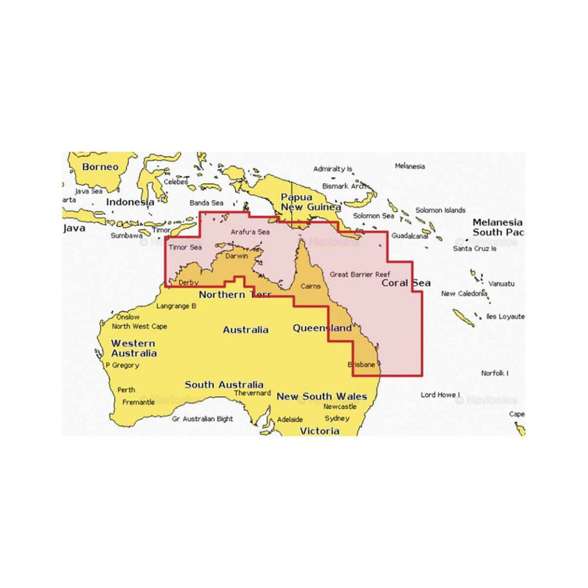 Navionics Chart Cards Integrated Marine