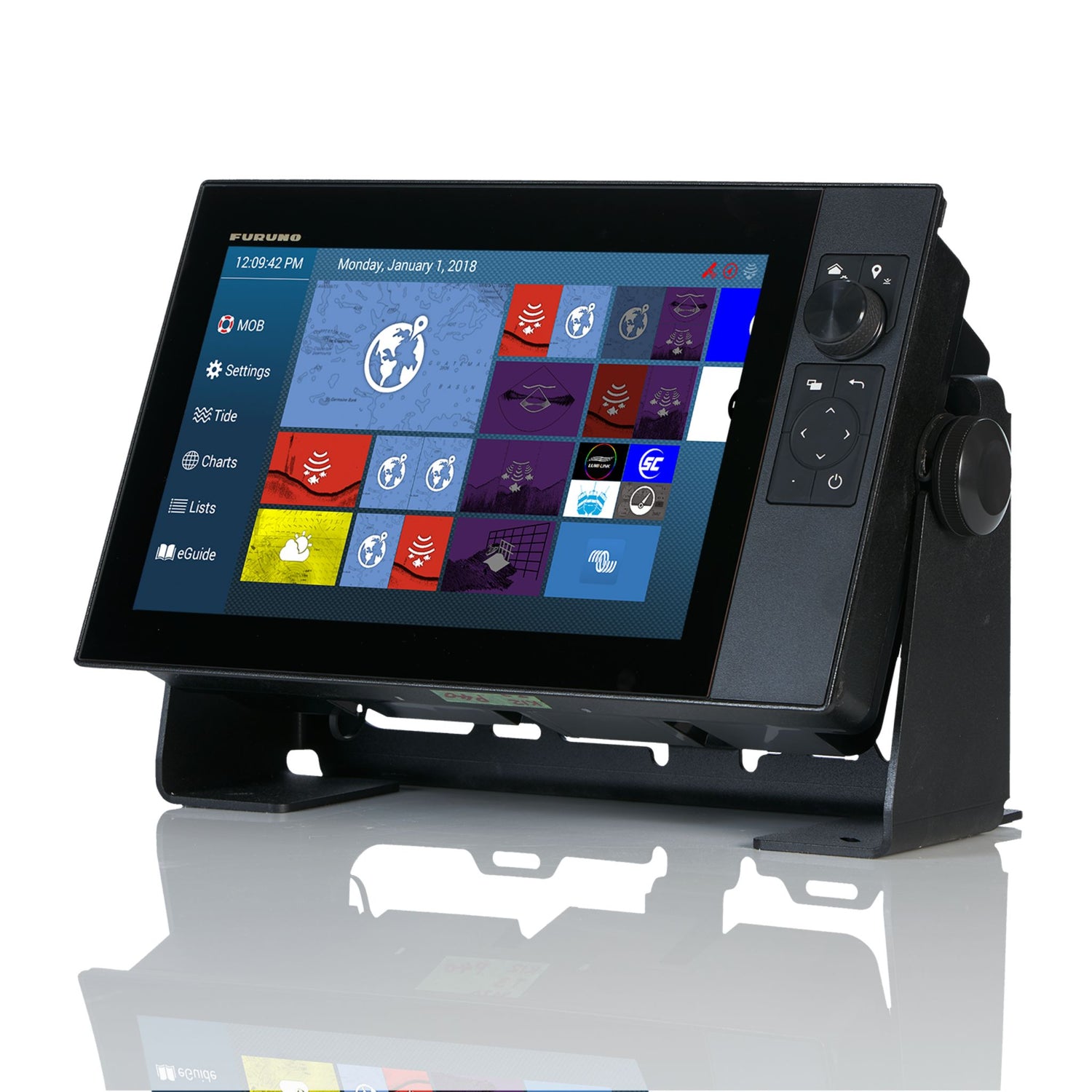 Transducteur Sondeur Furuno 225T-SS904 – À Balayage Latéral, 12 Broches (compatible TZtouch3 12,16,19)